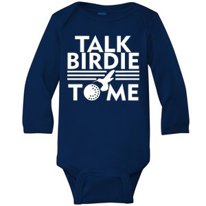 Talk Birdie To Me Baby Long Sleeve Bodysuit