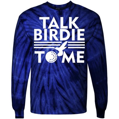 Talk Birdie To Me Tie-Dye Long Sleeve Shirt