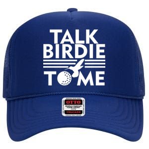 Talk Birdie To Me High Crown Mesh Back Trucker Hat