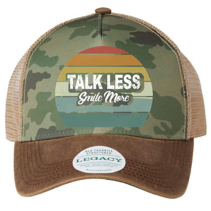 Talk Less Smile More Legacy Tie Dye Trucker Hat