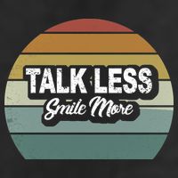 Talk Less Smile More 15oz Campfire Ceramic Mug