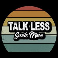Talk Less Smile More Wool Snapback Cap