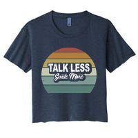 Talk Less Smile More Crop Top