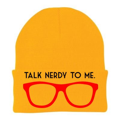 Talk Nerdy To Me Knit Cap Winter Beanie