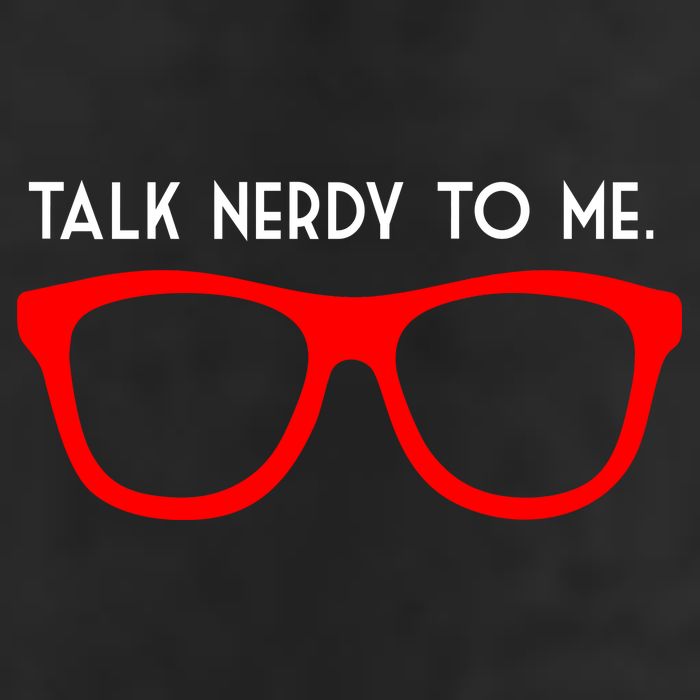 Talk Nerdy To Me Garment-Dyed Heavyweight T-Shirt