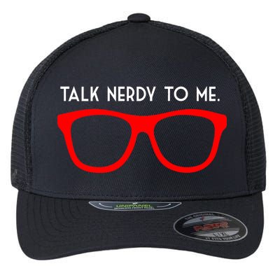 Talk Nerdy To Me Flexfit Unipanel Trucker Cap