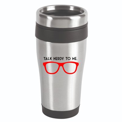 Talk Nerdy To Me 16oz Travel Tumbler