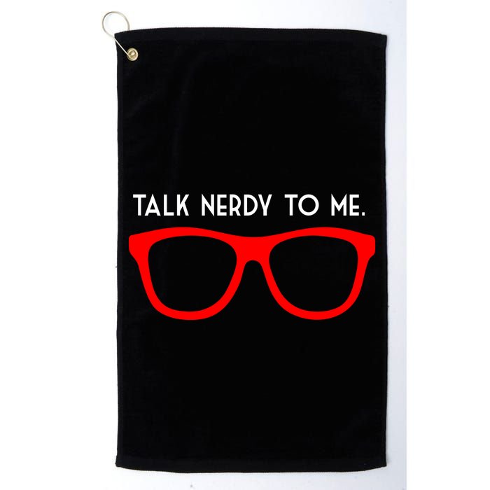 Talk Nerdy To Me Golf Towel