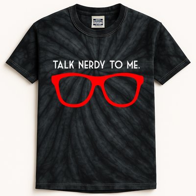 Talk Nerdy To Me Kids Tie-Dye T-Shirt