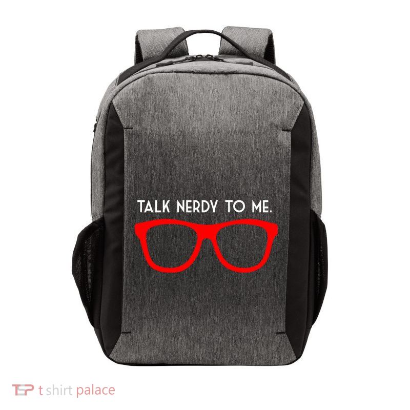 Talk Nerdy To Me Vector Backpack