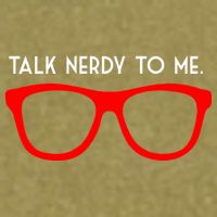Talk Nerdy To Me Garment-Dyed Women's Muscle Tee