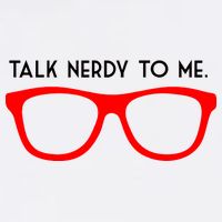 Talk Nerdy To Me Garment-Dyed Sweatshirt
