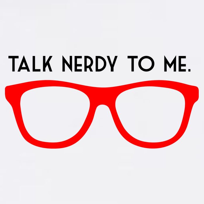 Talk Nerdy To Me Garment-Dyed Sweatshirt