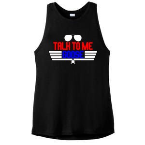 Talk To Me Goose Ladies PosiCharge Tri-Blend Wicking Tank