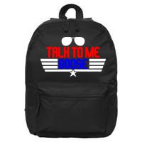 Talk To Me Goose 16 in Basic Backpack
