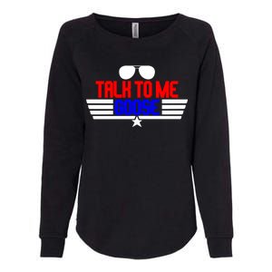 Talk To Me Goose Womens California Wash Sweatshirt