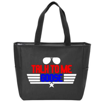 Talk To Me Goose Zip Tote Bag