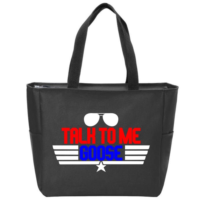 Talk To Me Goose Zip Tote Bag