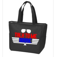 Talk To Me Goose Zip Tote Bag