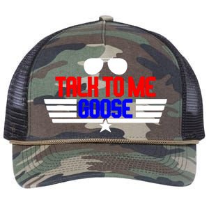 Talk To Me Goose Retro Rope Trucker Hat Cap