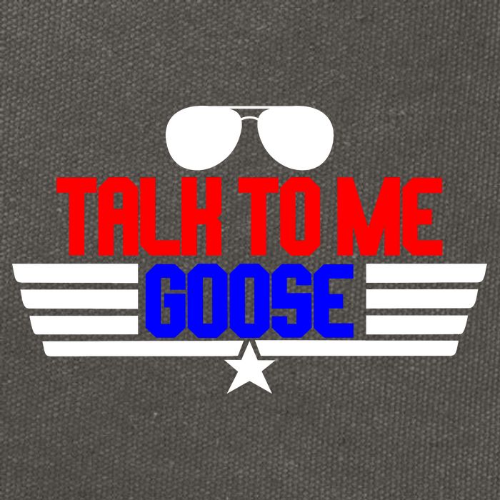 Talk To Me Goose Cotton Canvas Backpack