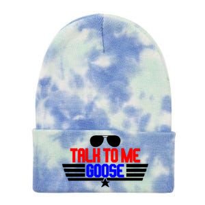 Talk To Me Goose Tie Dye 12in Knit Beanie