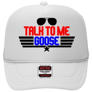 Talk To Me Goose High Crown Mesh Back Trucker Hat