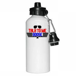 Talk To Me Goose Aluminum Water Bottle