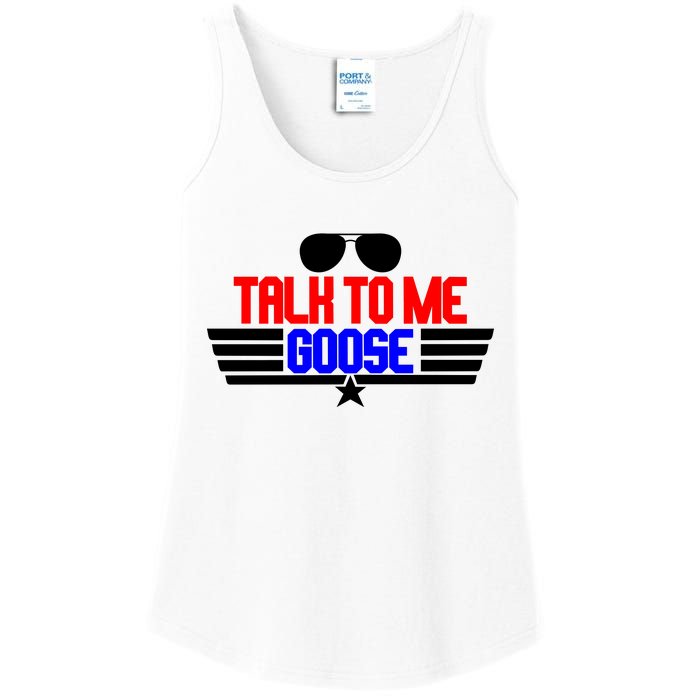 Talk To Me Goose Ladies Essential Tank