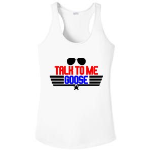 Talk To Me Goose Ladies PosiCharge Competitor Racerback Tank