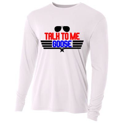 Talk To Me Goose Cooling Performance Long Sleeve Crew