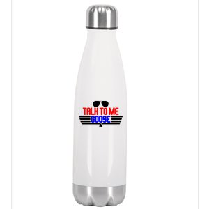 Talk To Me Goose Stainless Steel Insulated Water Bottle