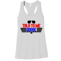 Talk To Me Goose Women's Racerback Tank