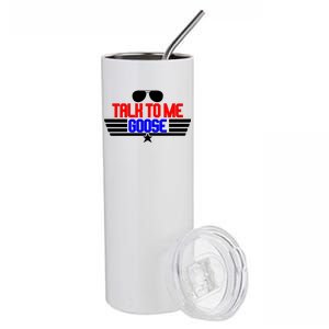 Talk To Me Goose Stainless Steel Tumbler