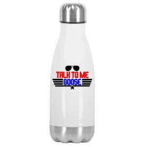 Talk To Me Goose Stainless Steel Insulated Water Bottle