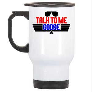 Talk To Me Goose Stainless Steel Travel Mug