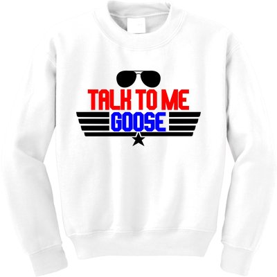 Talk To Me Goose Kids Sweatshirt