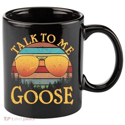 Talk To Me Goose Vintage Sunset 11oz C Handle Ceramic Mug