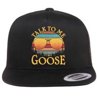 Talk To Me Goose Vintage Sunset Flatbill Hat