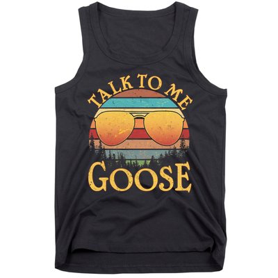 Talk To Me Goose Vintage Sunset Tank Top