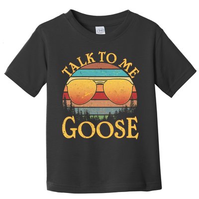 Talk To Me Goose Vintage Sunset Toddler T-Shirt