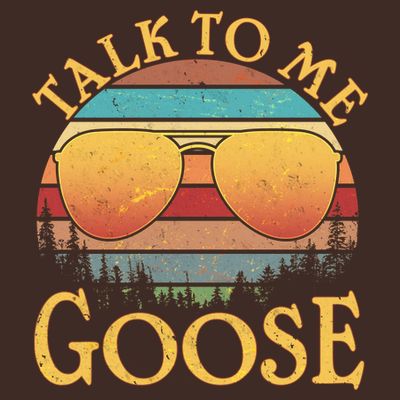 Talk To Me Goose Vintage Sunset T-Shirt