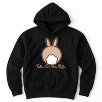 Talk To The Puff Funny Easter Bunny Hoodie