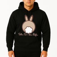 Talk To The Puff Funny Easter Bunny Hoodie