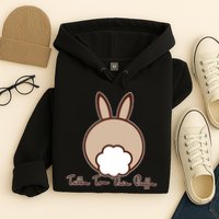 Talk To The Puff Funny Easter Bunny Hoodie