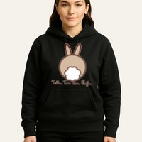 Talk To The Puff Funny Easter Bunny Hoodie