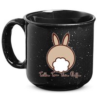 Talk To The Puff Funny Easter Bunny 15oz Campfire Ceramic Mug