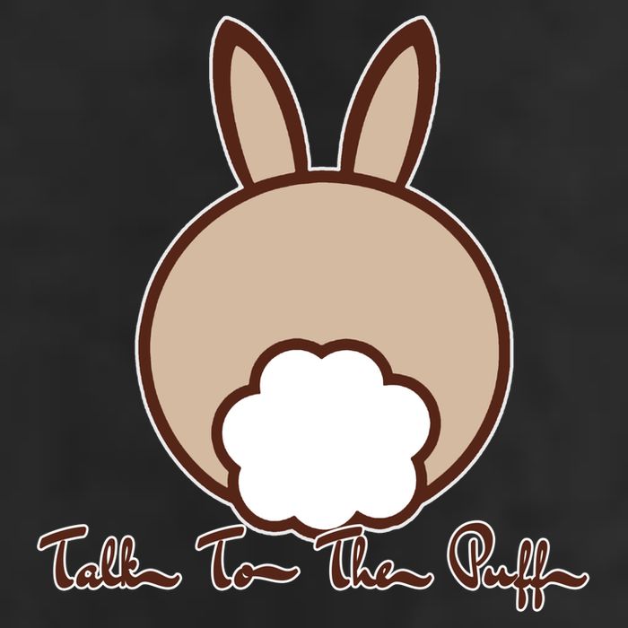 Talk To The Puff Funny Easter Bunny 15oz Campfire Ceramic Mug