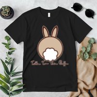 Talk To The Puff Funny Easter Bunny Premium T-Shirt