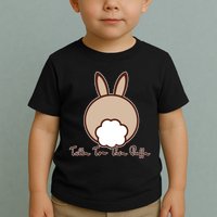 Talk To The Puff Funny Easter Bunny Toddler T-Shirt